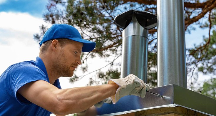 Chimney Liner Installation